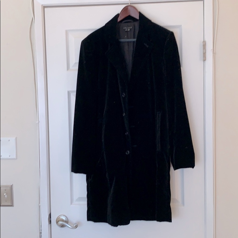 Theory 100% cotton velvet coat.